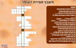 תשבץ לספירת העומר אונליין!